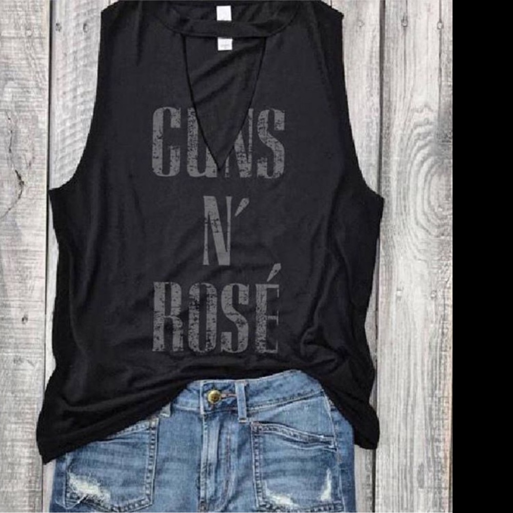 Guns & Rosé tank